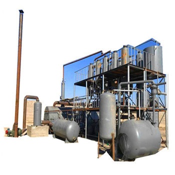 Batch Type Waste Engine Oi Distillation Plant